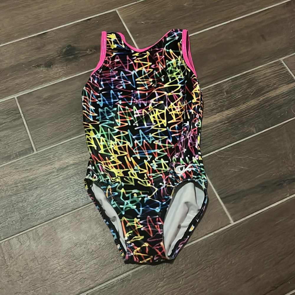 GK kids leotard size CL used